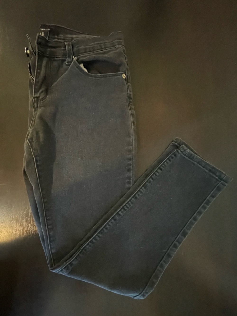 Forever 21 Black High-Rise Skinny Jeans